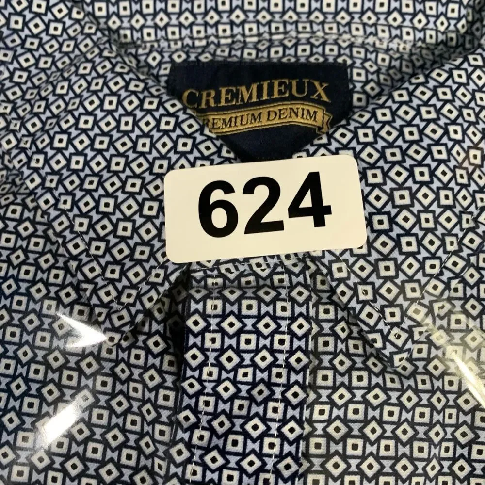 Cremieux Premium Denim Long Sleeve Button Down Shirt XXL #624 - Picture 10 of 10